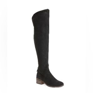 Over the knee Vince Camuto Karinda boots black size 9